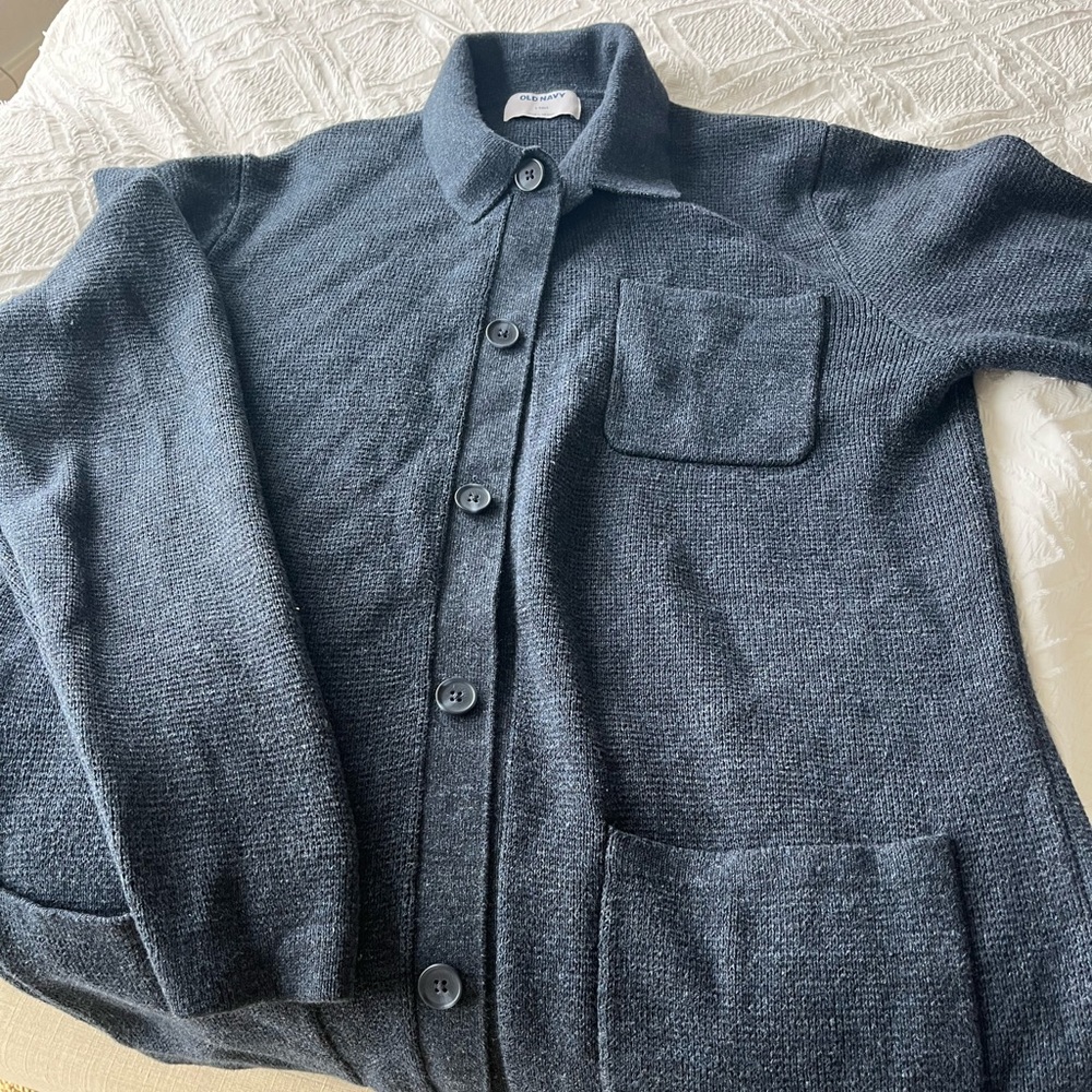 Men sweater jacket